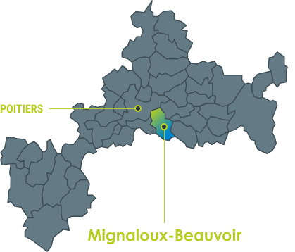 Plan Mignaloux-Beauvoir